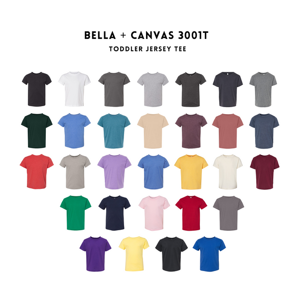 FEBRUARY HEART MONTH - TODDLER - YOU CHOOSE COLOR