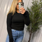 Second Skin Ribbed Seamless - Black
