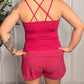 Mini Active Shorts - PLUM PINK