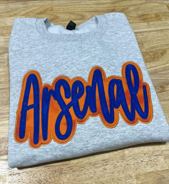 Embroidery - 2 Layer Custom Mascot - YOUTH Sweatshirt or Tshirt