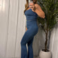 Venice Flare Legging: OCEAN