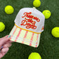 Softball These are the days Embroidered Hat