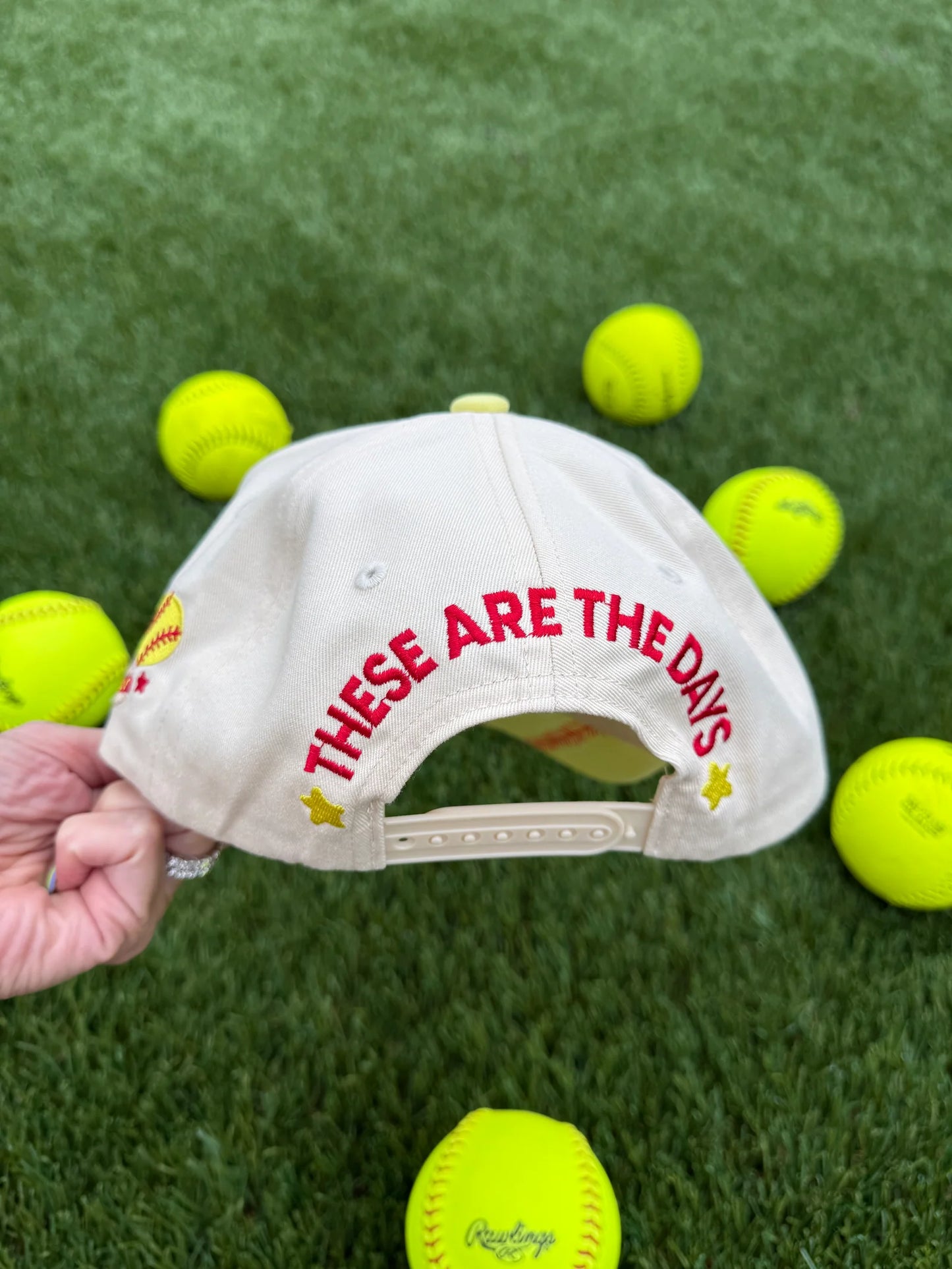 Softball Embroidered Hat