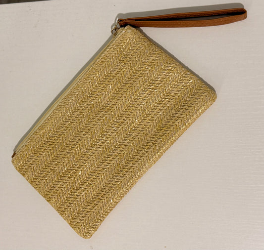 Straw Woven Wristlet