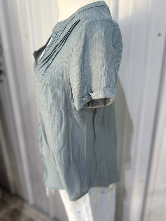 Bailey Dusty Blue top