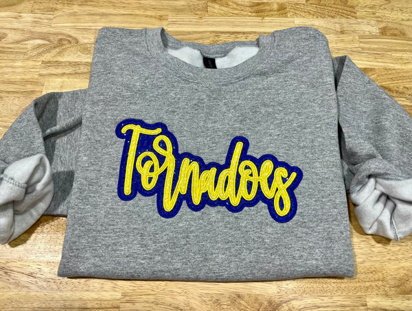 Embroidery - 2 Layer Custom Mascot - YOUTH Sweatshirt or Tshirt