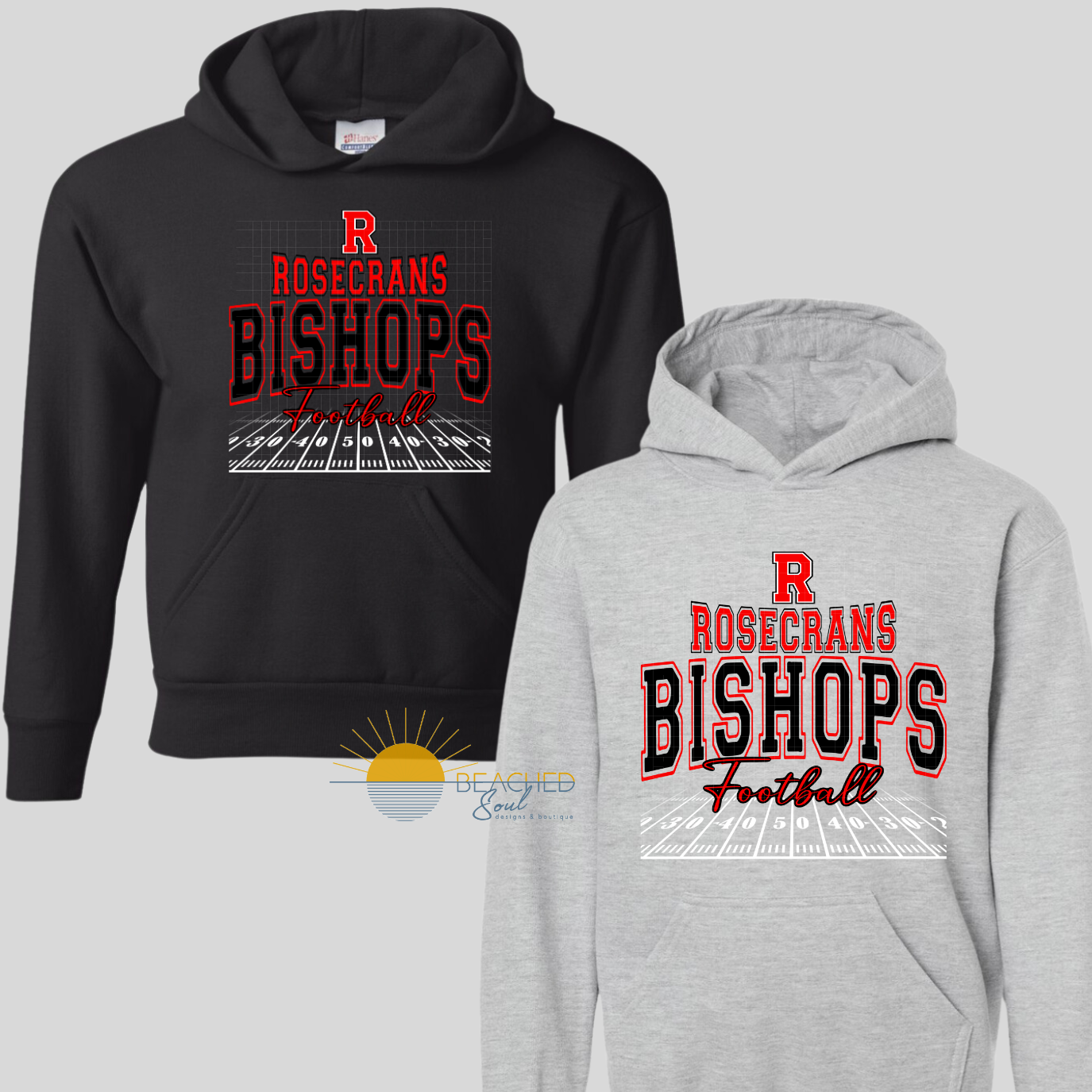 TODDLER/YOUTH Bishops Field Logo - HOODIE