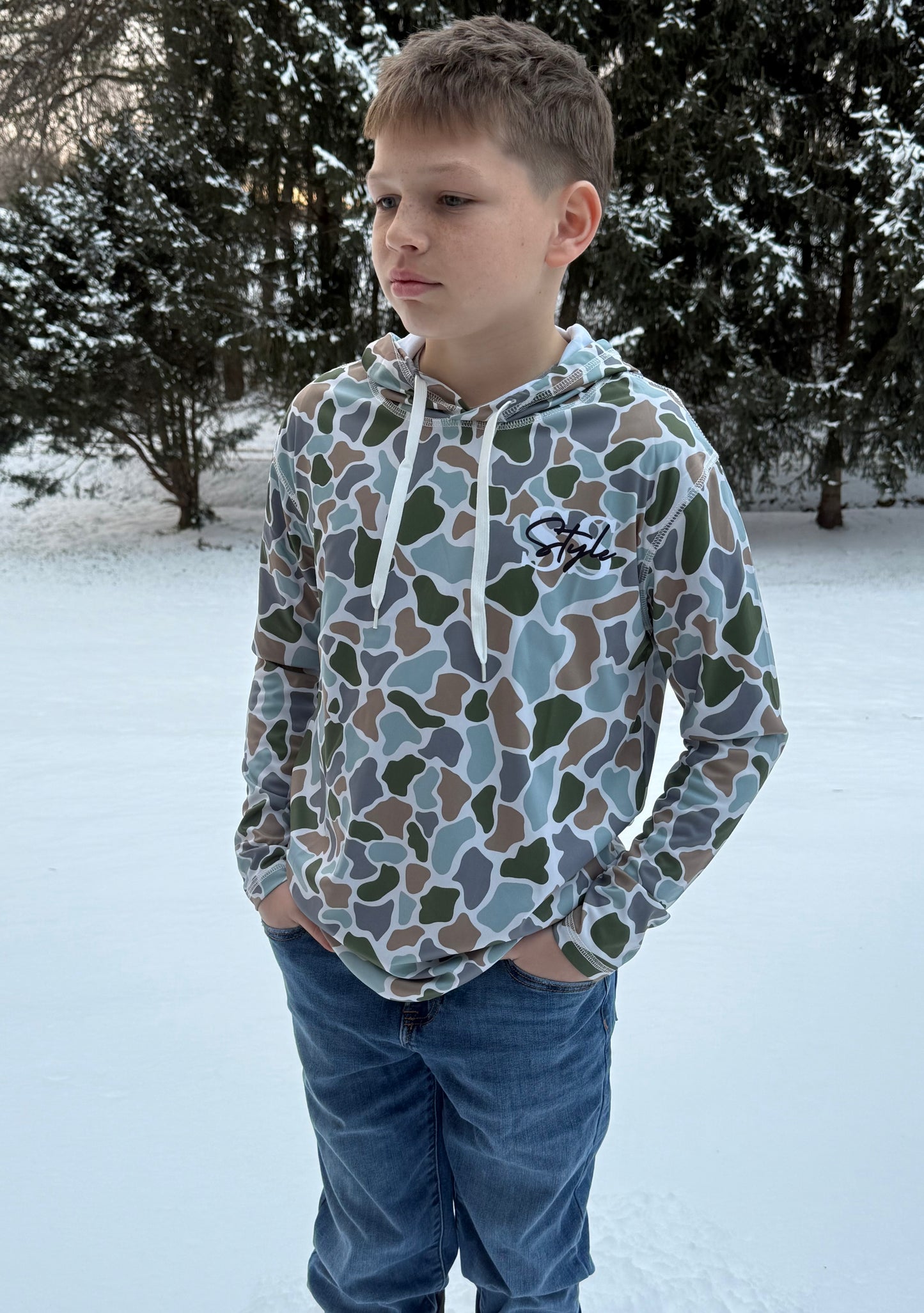 Youth Boys Pine Ridge Camo