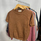 Brown Cozy Knit Sweater Set - Ankle style pant