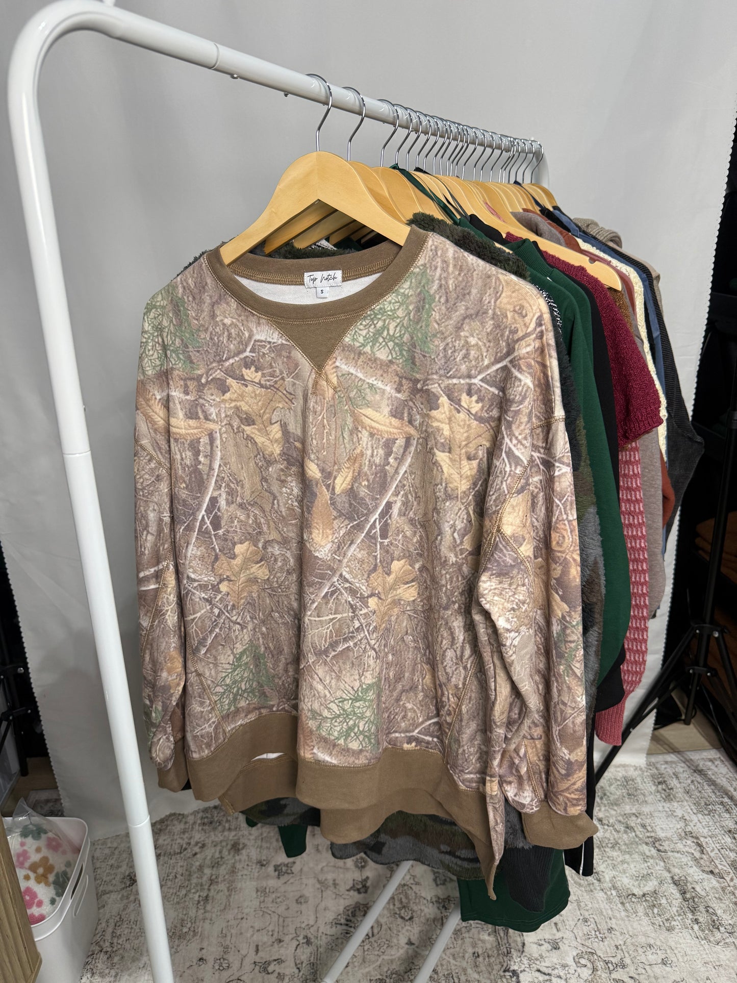 Sadie Vintage Camo - Oversized fit