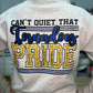 PRIDE MASCOT QUARTER ZIP - ADULT