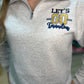 PRIDE MASCOT QUARTER ZIP - ADULT
