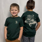 Toddler Wildlife Forest Short Sleeve Graphic
