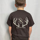 Youth Camo SS Antler Short Sleeve Graphic