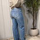 Confidence Boost Tummy-Control Wide-Leg Risen Jeans
