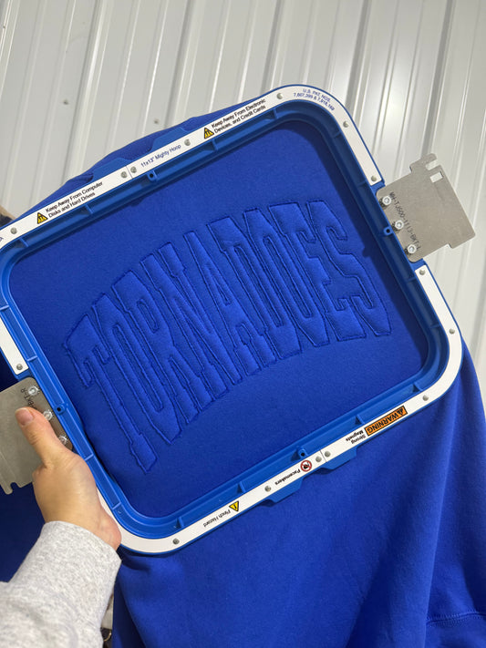 Tone on Tone Mascot/Name Embroidery - ADULT