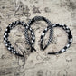 Checkered Head Bands - Set of 3