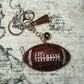 Bling Football Tassel Keychain