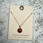 Gameday Enamel Basketball Necklace
