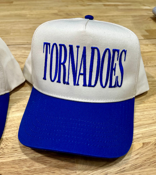 Mascot - Royal Blue Five Panel Twill Hat - Snapback