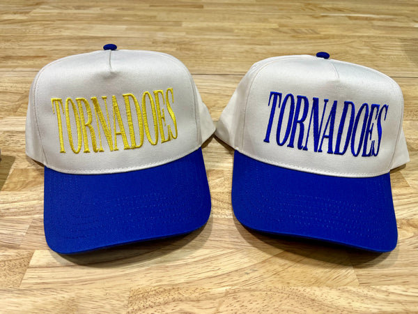 Mascot - Royal Blue Five Panel Twill Hat - Snapback