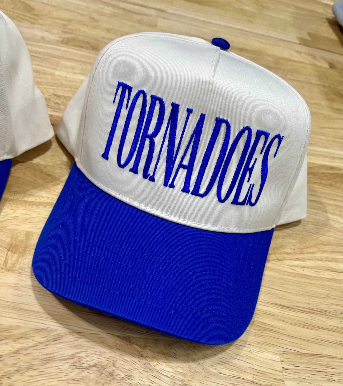 Mascot - Royal Blue Five Panel Twill Hat - Snapback