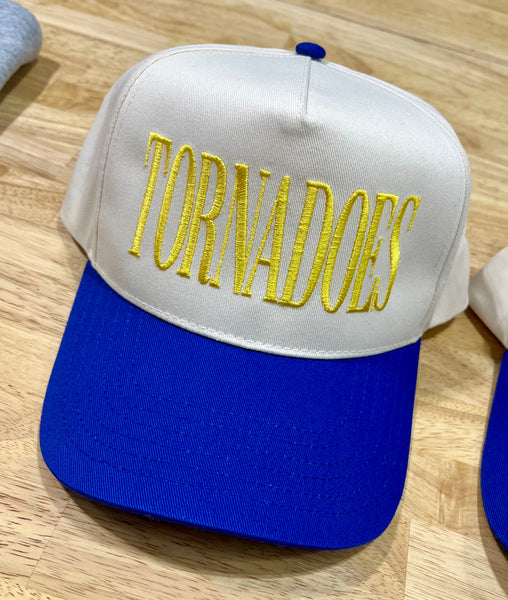 Mascot - Royal Blue Five Panel Twill Hat - Snapback