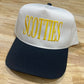 Mascot - Black Five Panel Twill Hat - Snapback