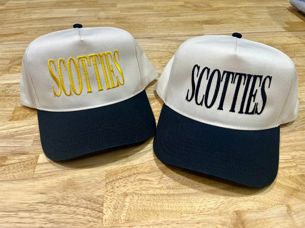 Mascot - Black Five Panel Twill Hat - Snapback