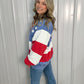 Americana Mineral Washed Flag Sweatshirt - Oversized