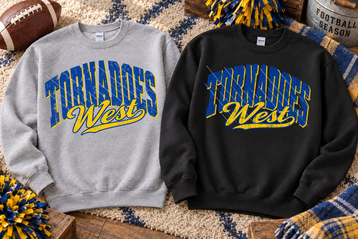 Tornadoes Crewneck - Youth or Adult