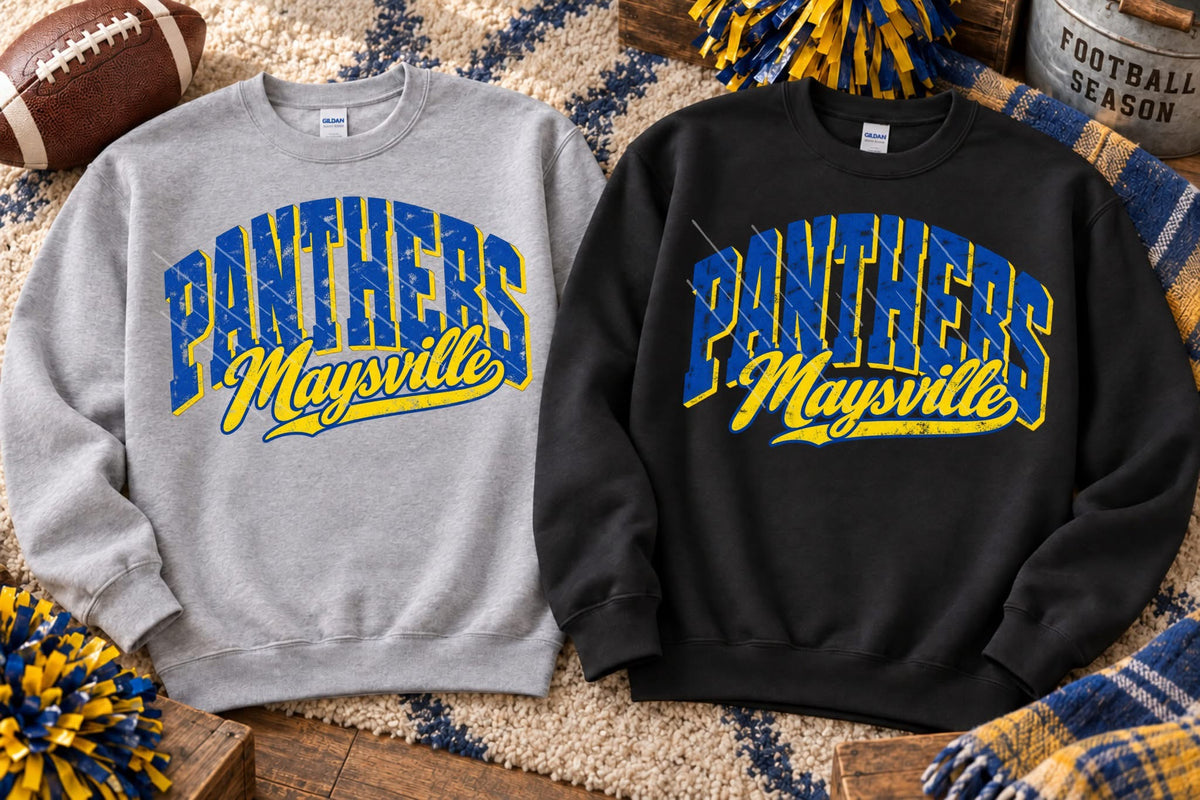 Panthers Crewneck - Youth or Adult