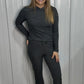 Navy/Olive Modal Stripe Set