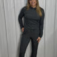 Navy/Olive Modal Stripe Set
