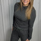 Navy/Olive Modal Stripe Set