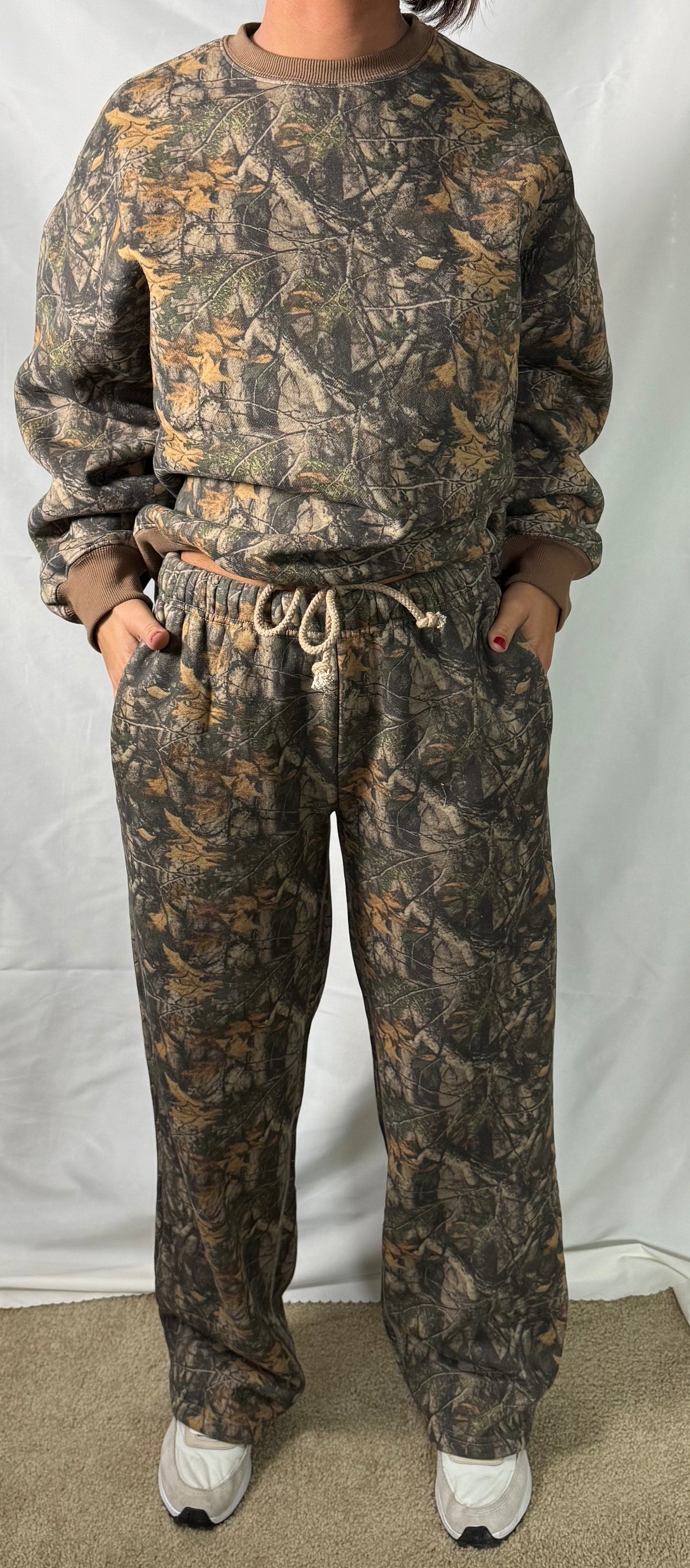 Bayou Dark Woodland Camo Pullover