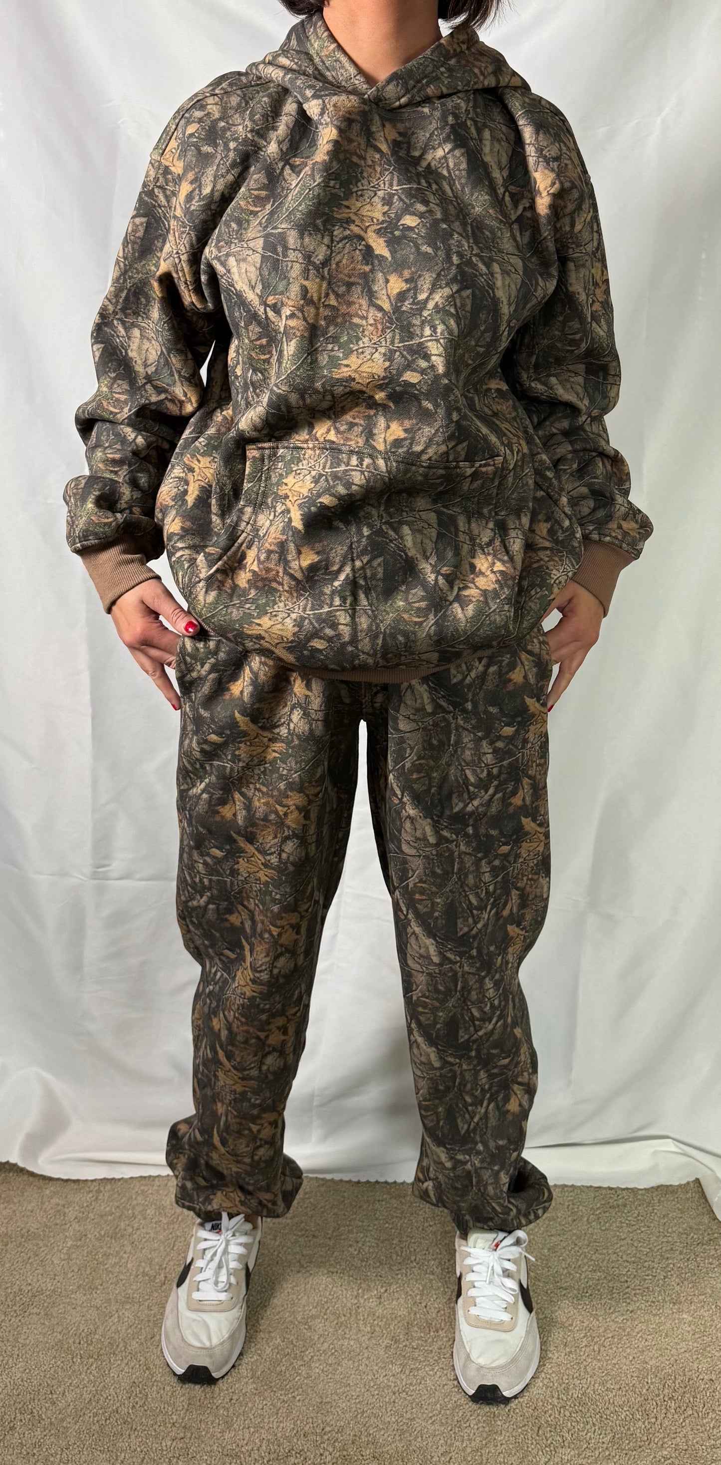 Bayou Dark Woodland Camo Classic Hoodie