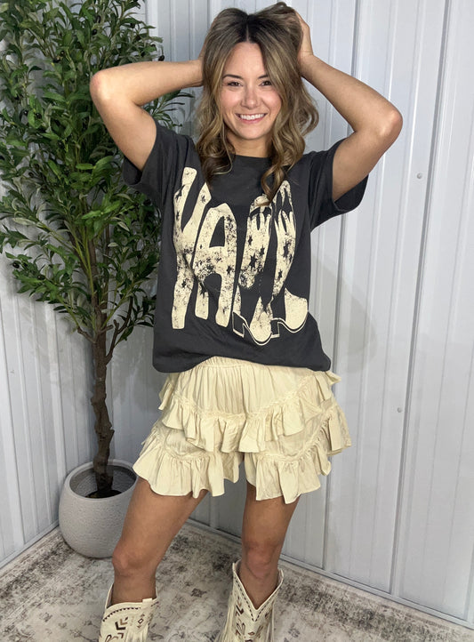Ya'll Vintage Wash Western Graphic Tee