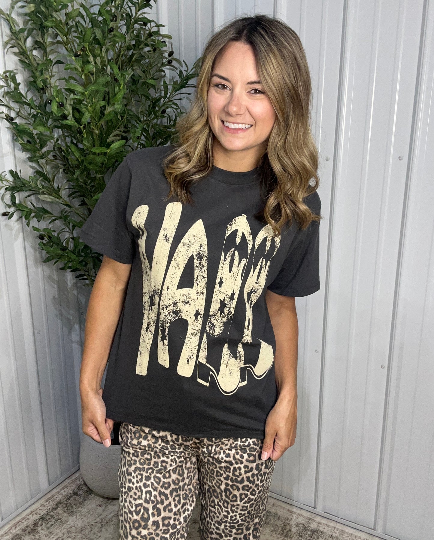 Ya'll Vintage Wash Western Graphic Tee