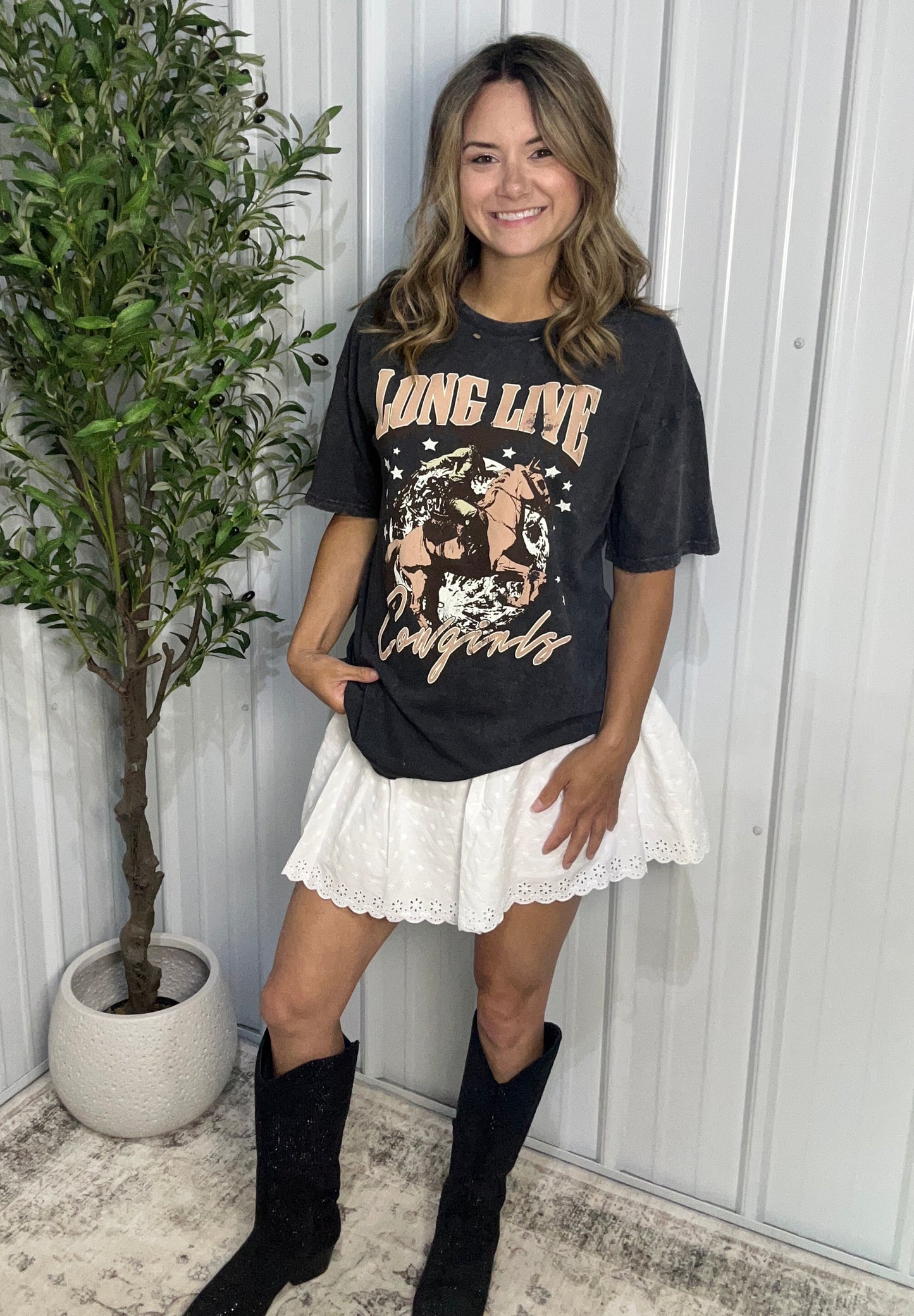 Elegant Everyday Skirt - White