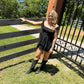 Smocked Square Neck Romper