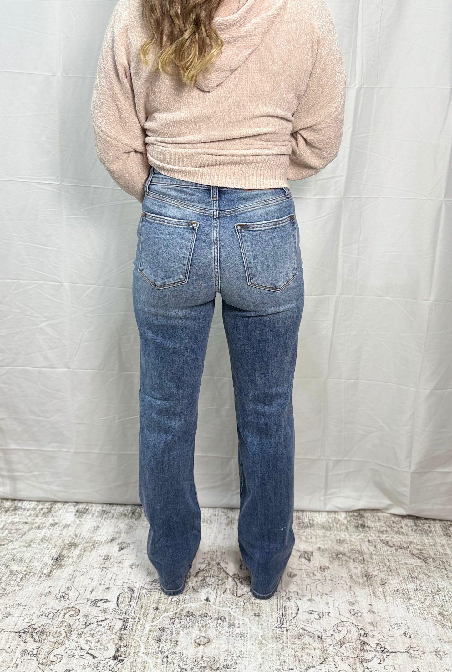 High Waisted Dad Jean