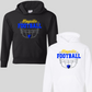 TODDLER/YOUTH Maysville Football Helmet Logo - HOODIE