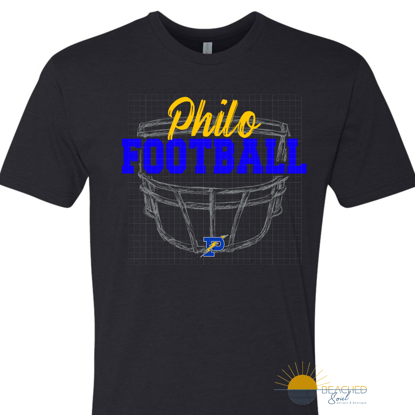 TODDLER/YOUTH Electrics Helmet Logo - Black T-shirt