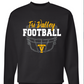 ADULT TV Football Helmet Logo - CREWNECK