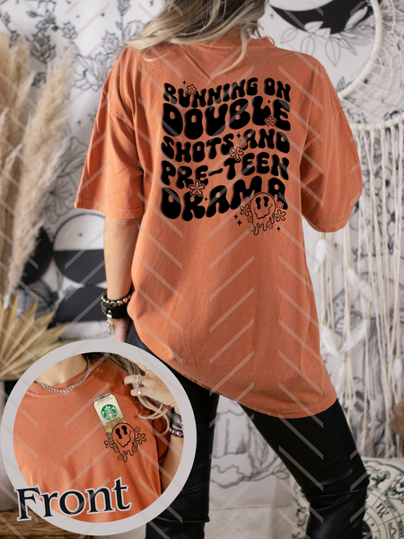 *PRE-ORDER* Double shots & Drama