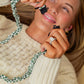 Breakaway Scrunchie Lanyard: Lindsey Checked