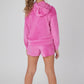 Tween Girls Velour Hoodie and Cargo Shorts - 2 PC SET
