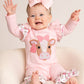 Floral Cow Cutie Ruffle Romper