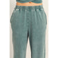 Wrap-Front Crop Top And Jogger Set